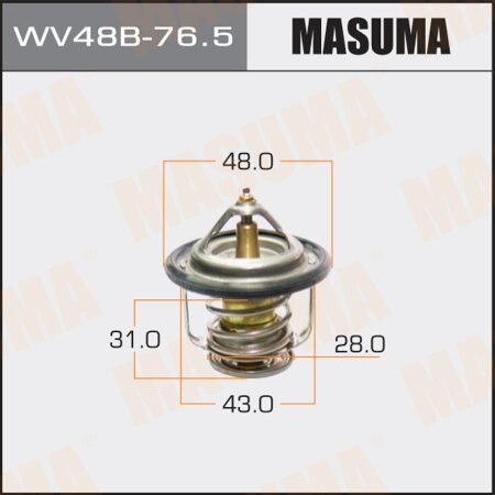 Thermostat Masuma, WV48B-76.5