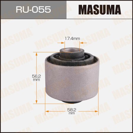 Silent block suspension bush Masuma, RU-055