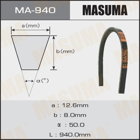 Drive V-Belt Masuma, MA-940