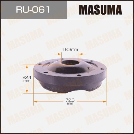 Silent block suspension bush Masuma, RU-061