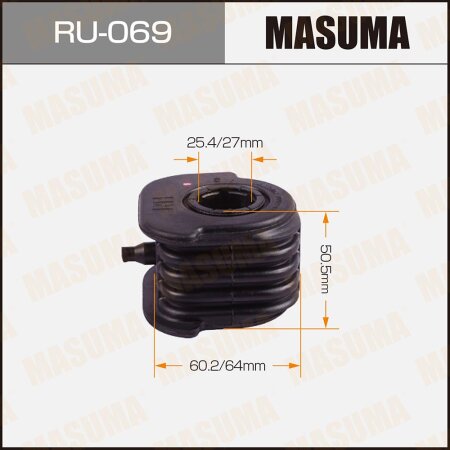 Silent block suspension bush Masuma, RU-069