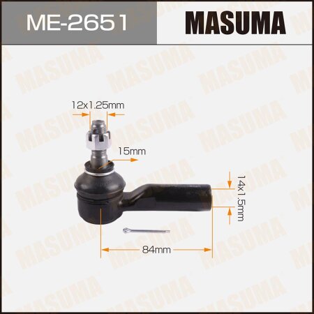 Tie rod end Masuma, ME-2651