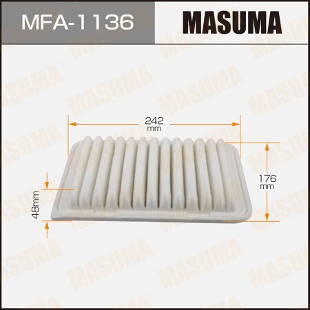 Air filter Masuma, MFA-1136