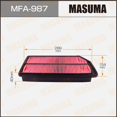 Air filter Masuma, MFA-987