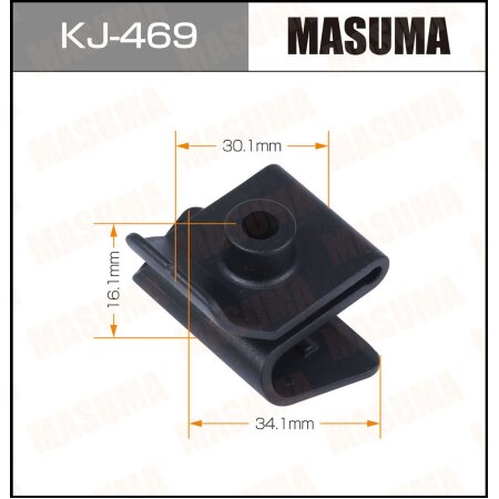 Retainer clip Masuma plastic, KJ-469