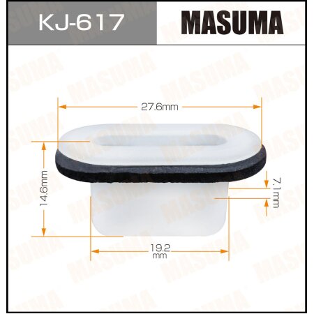 Retainer clip Masuma plastic, KJ-617