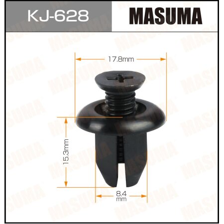 Retainer clip Masuma plastic, KJ-628