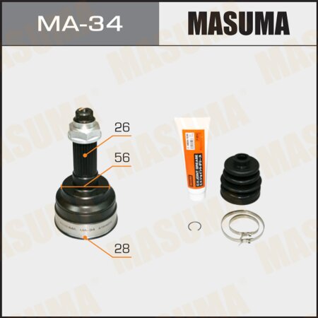 CV joint (outer) Masuma, MA-34