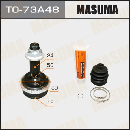 CV joint (outer) Masuma, TO-73A48