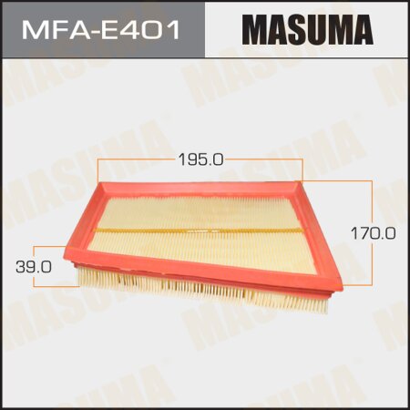 Air filter Masuma, MFA-E401