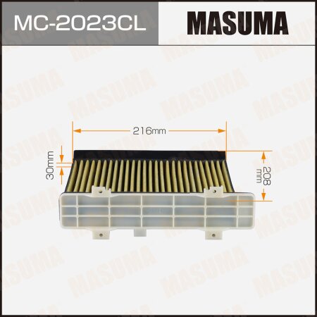 Cabin air filter Masuma charcoal, MC-2023CL