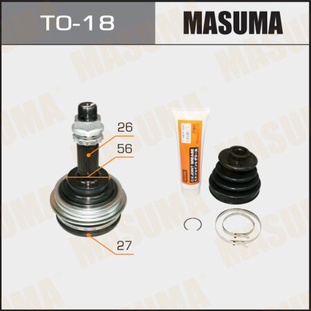 CV joint (outer) Masuma, TO-18