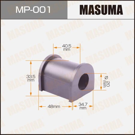 Stabilizer bar bushing Masuma, MP-001