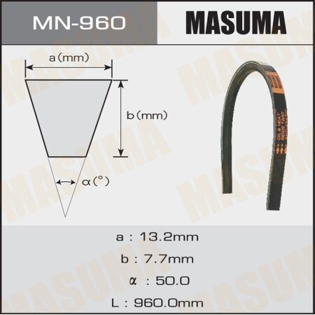 Drive V-Belt Masuma, MN-960