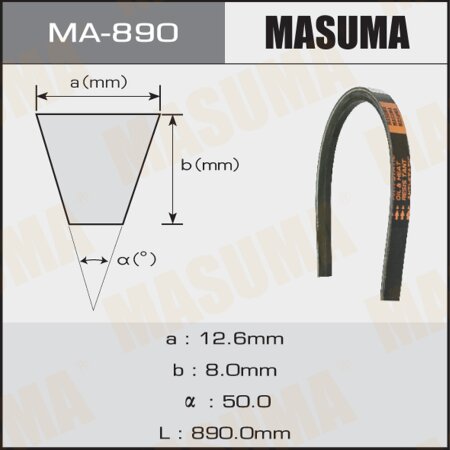 Drive V-Belt Masuma, MA-890