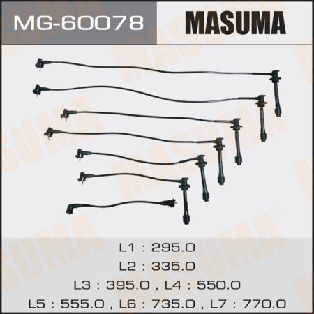Spark plug wires kit Masuma, MG-60078