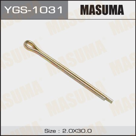 Cotter pin Masuma 2x30mm (set of 50pcs), YGS-1031
