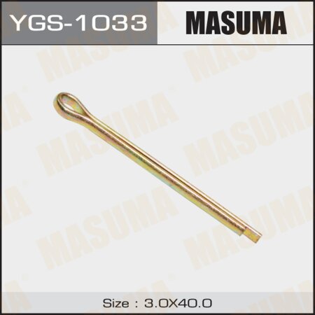 Cotter pin Masuma 3x40mm (set of 50pcs), YGS-1033