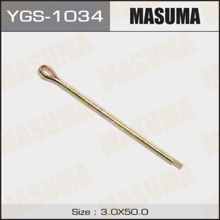 Cotter pin Masuma 3x50mm (set of 50pcs), YGS-1034