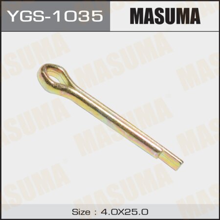 Cotter pin Masuma 4x25mm (set of 50pcs), YGS-1035