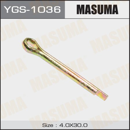 Cotter pin Masuma 4x30mm (set of 50pcs), YGS-1036