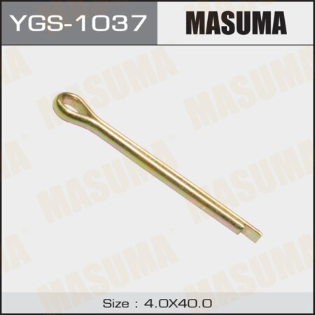 Cotter pin Masuma 4x40mm (set of 50pcs), YGS-1037