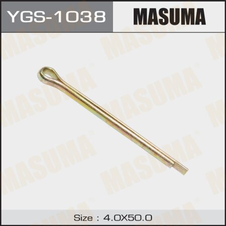 Cotter pin Masuma 4x50mm (set of 50pcs), YGS-1038