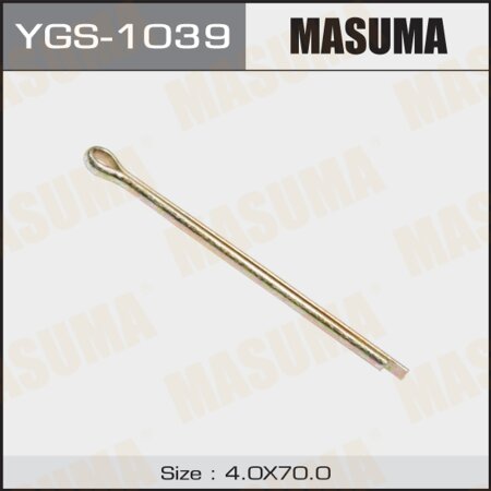 Cotter pin Masuma 4x70mm (set of 50pcs), YGS-1039