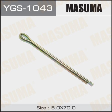Cotter pin Masuma 5x70mm (set of 50pcs), YGS-1043