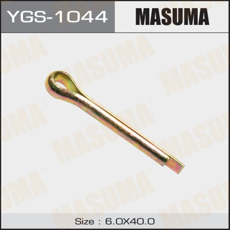 Cotter pin Masuma 6x40mm (set of 50pcs), YGS-1044