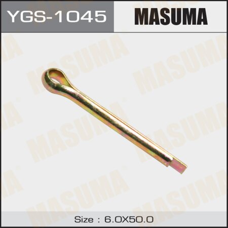 Cotter pin Masuma 6x50mm (set of 50pcs), YGS-1045