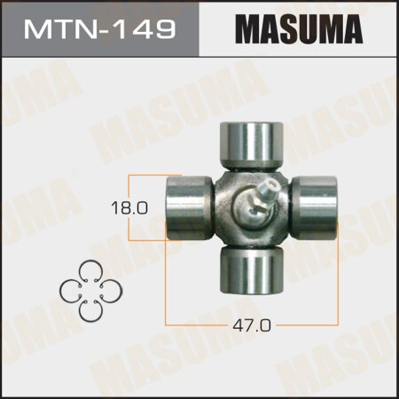 Driveshaft U-joint Masuma 18x47 , MTN-149