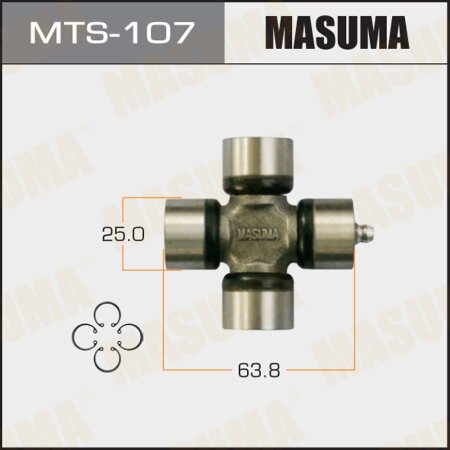 Driveshaft U-joint Masuma 25x63.8 , MTS-107