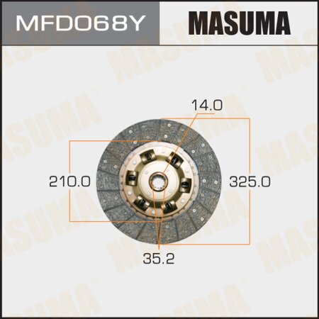 Clutch disc Masuma, MFD068Y