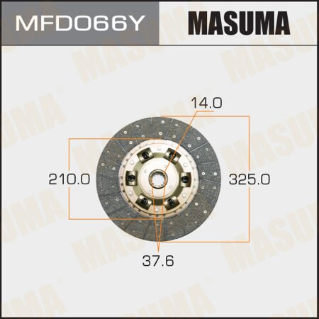 Clutch disc Masuma, MFD066Y
