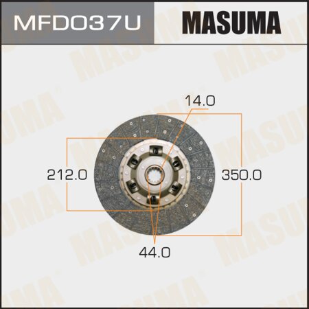 Clutch disc Masuma, MFD037U