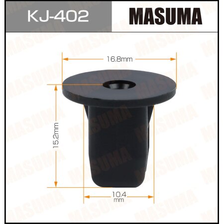 Retainer clip Masuma plastic, KJ-402