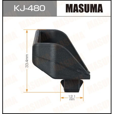 Retainer clip Masuma plastic, KJ-480