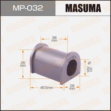 Stabilizer bar bushing Masuma, MP-032