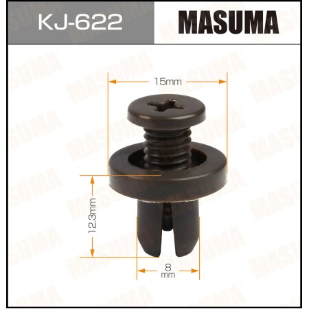 Retainer clip Masuma plastic, KJ-622