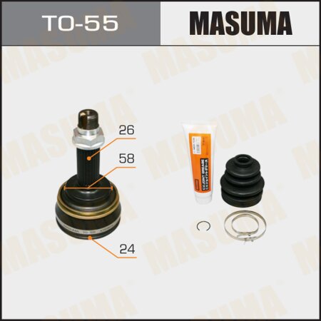 CV joint (outer) Masuma, TO-55