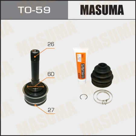 CV joint (outer) Masuma, TO-59