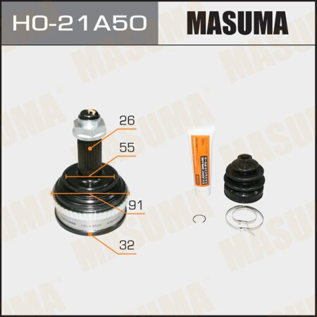 CV joint (outer) Masuma, HO-21A50