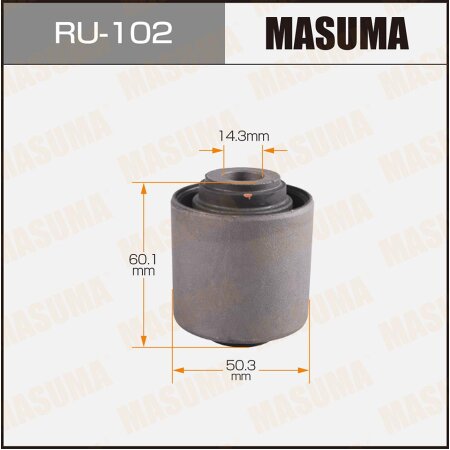 Silent block suspension bush Masuma, RU-102