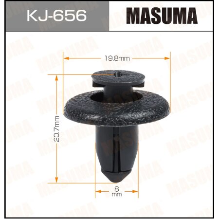 Retainer clip Masuma plastic, KJ-656