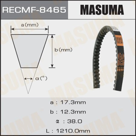 Drive V-Belt Masuma, 17x1210 mm, 8465