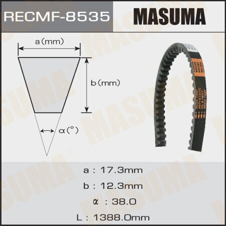 Drive V-Belt Masuma, 17x1388 mm, 8535