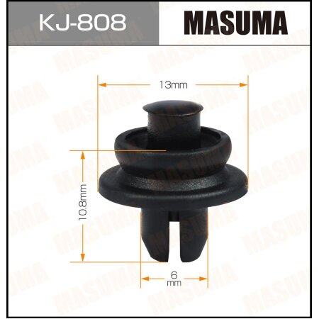 Retainer clip Masuma plastic, KJ-808