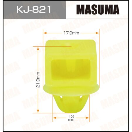 Retainer clip Masuma plastic, KJ-821