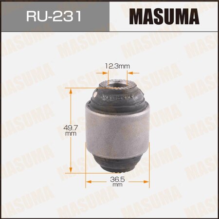 Silent block suspension bush Masuma, RU-231